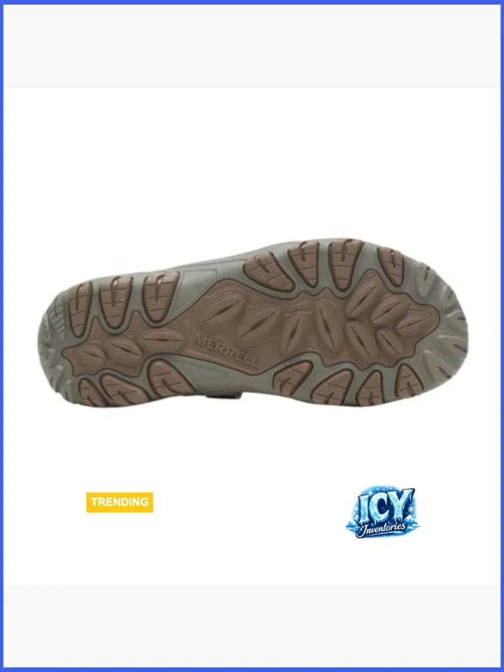Men's Athletic Sandal with Waterproof Leather Upper and Cushioned Insole
